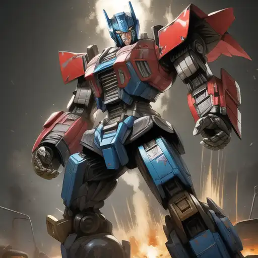 AI Art: Optimus prime by @Anonymous | PixAI