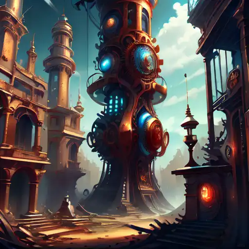 Explore the Captivating World of Steampunk Art with Artvy.AI! 🔮✨, by  Artvy.ai