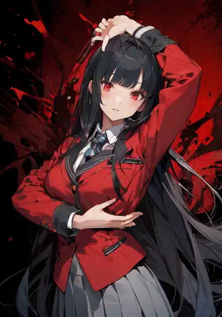 AI Art: Yabami Yumeko (Kakegurui) by @MirageAi | PixAI