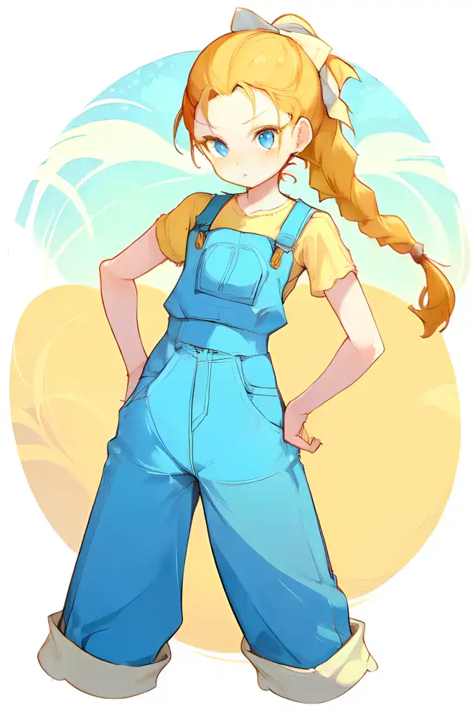 AI Art: Ann (Harvest Moon) by @Press | PixAI