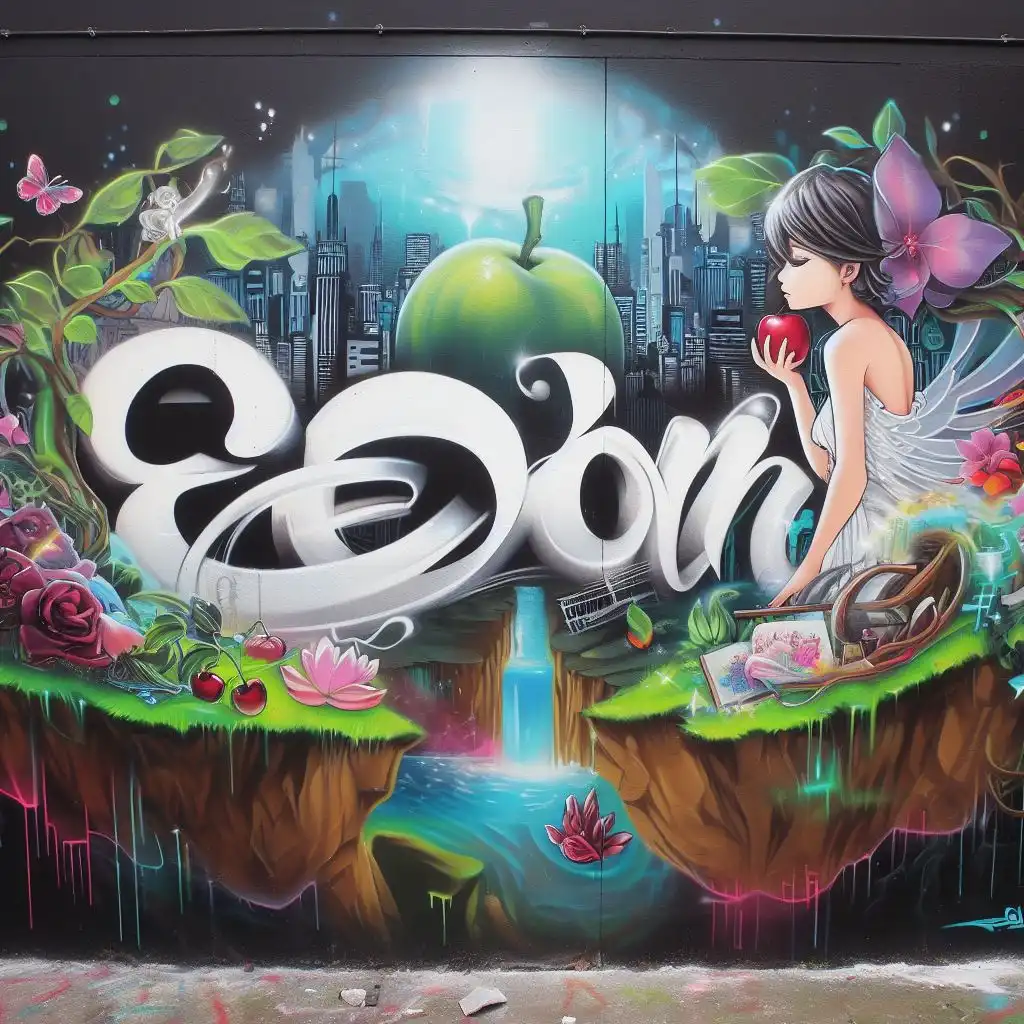 AI Art: EDEN_05 by @Graffiti Art Collector | PixAI