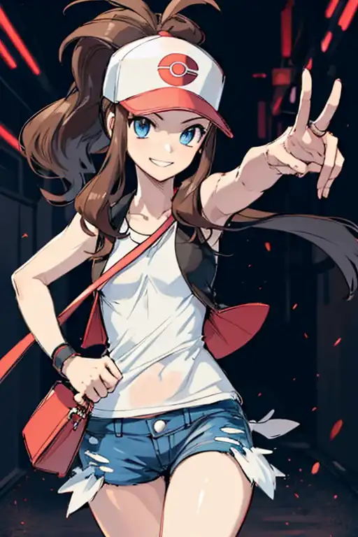 AI Art: Hilda (Pokemon) by @Aka bara no meshitsukai | PixAI