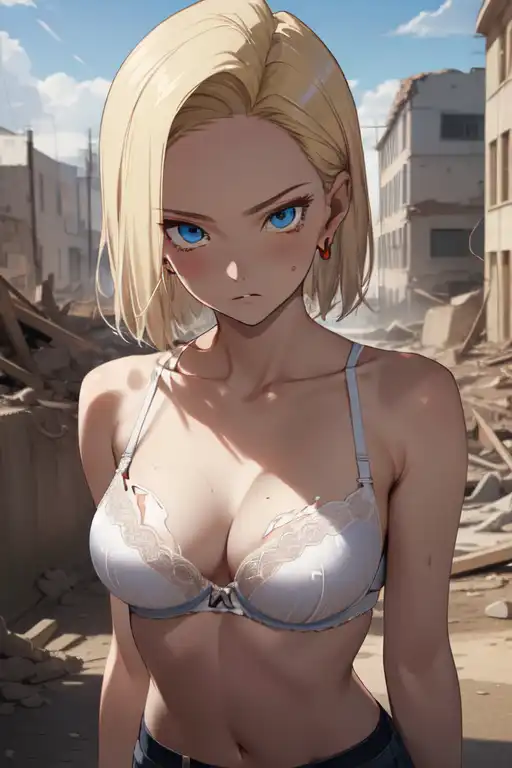 AI Art: Android 18 人造人間18号 / Dragon Ball Z by @紳士 | PixAI