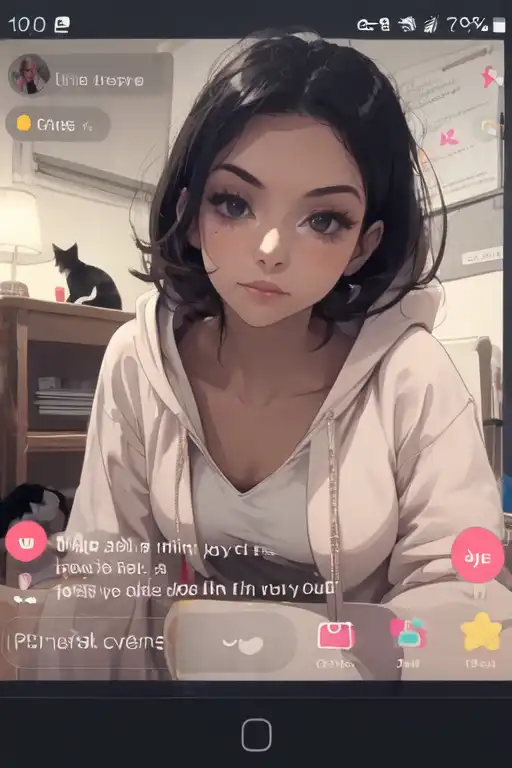 AI Art: live stream girl by @jay pad | PixAI