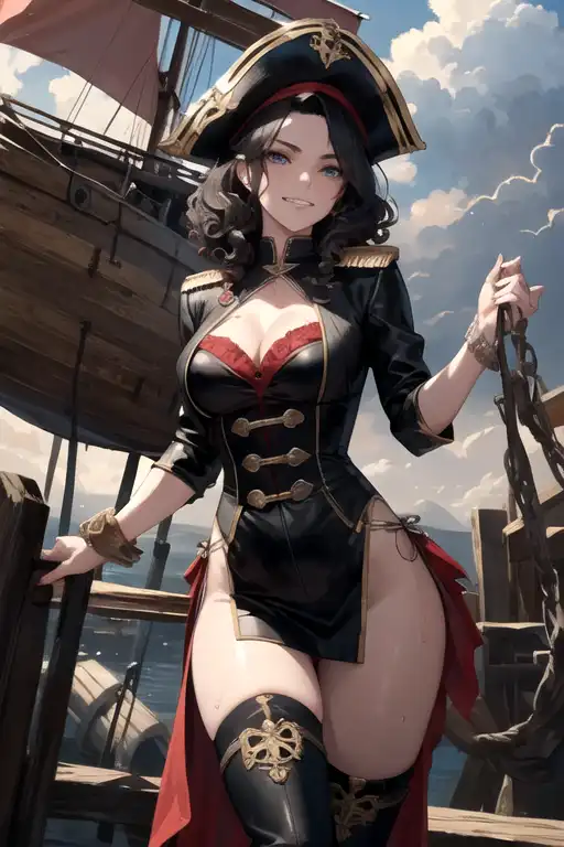 Female Captain Hook – Fantasy World