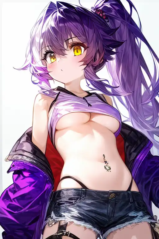 AI Art: Anime girl wearing only underwear by @Ekventor Vieser
