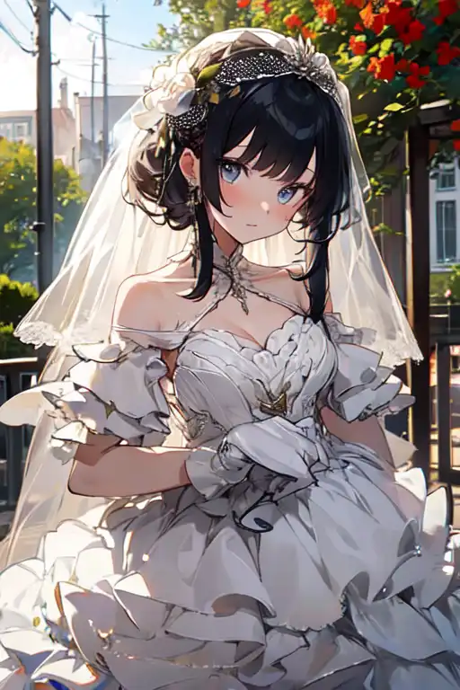 AI Art: 6月の花嫁。23100202 by @OKC | PixAI