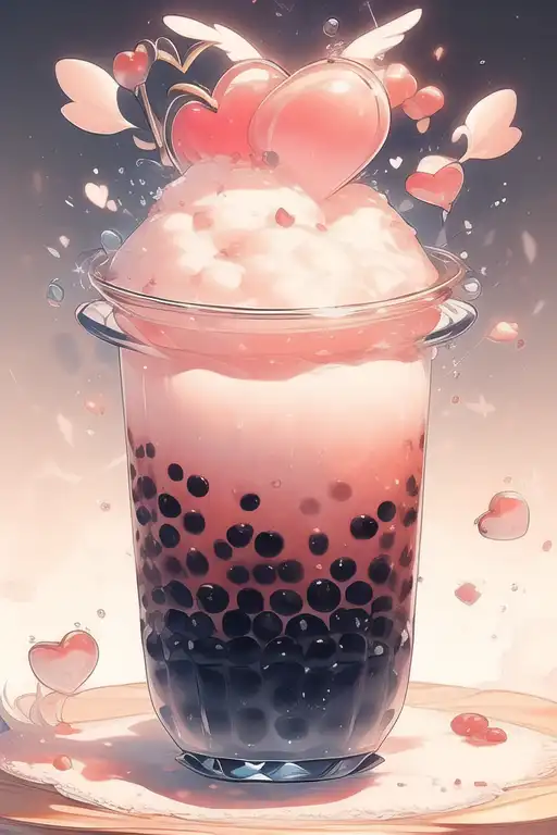 AI Art: Sweet Boba by @Alastor | PixAI