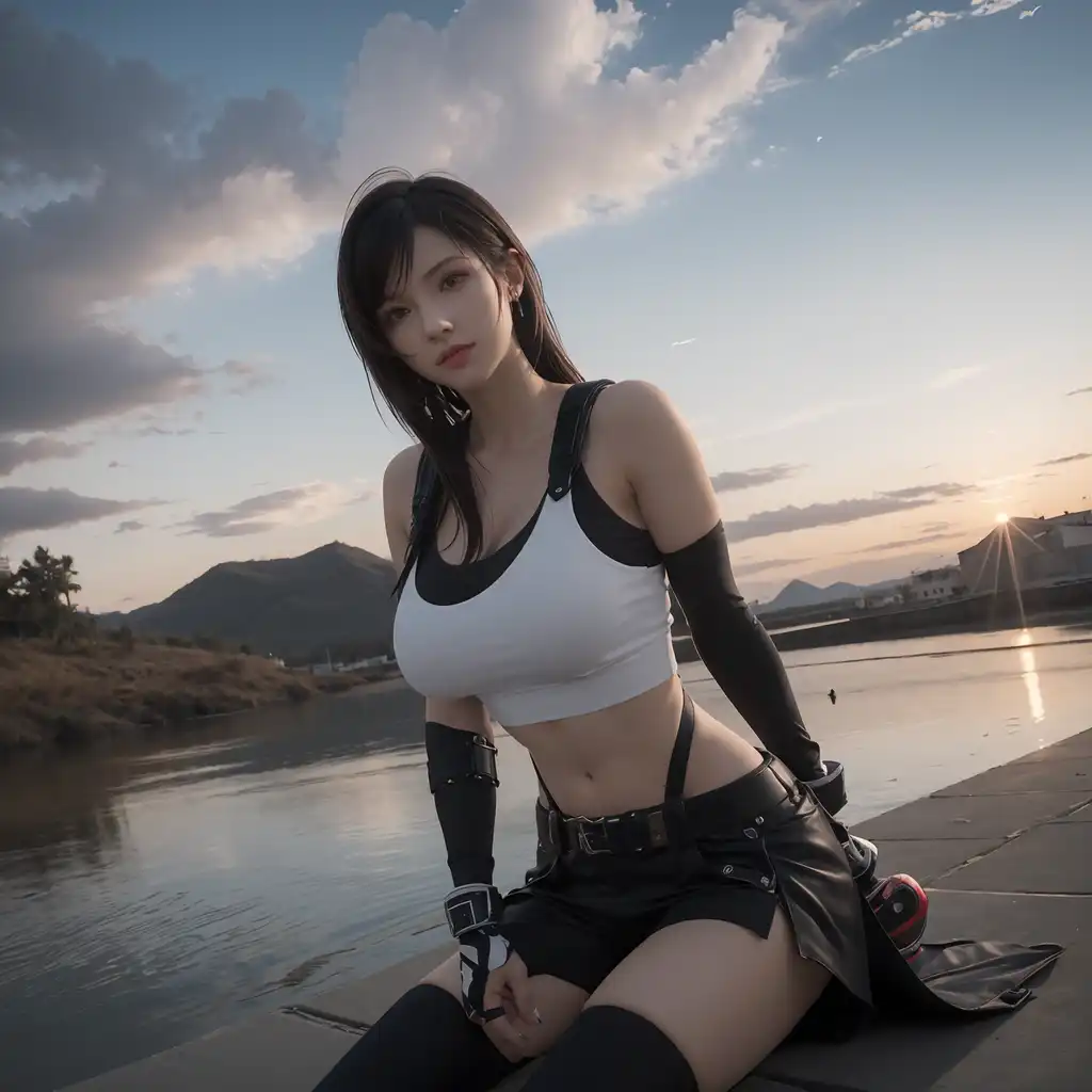 Tifa Lockhart AI Art Model | PixAI