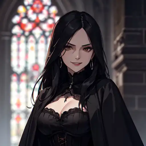 Voraciousmoga Style Goth Girl, Dark Lacey Clothing & More, AI Art  Generator