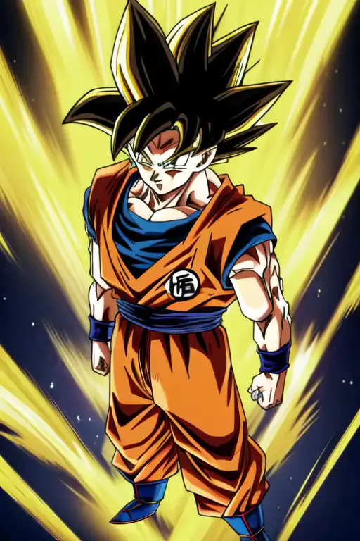 Ai Art Goku Base Form By Richard Michaels Pixai 2563