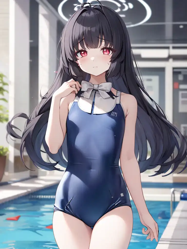 Exploring images in the style of selected image Miyu swimsuit