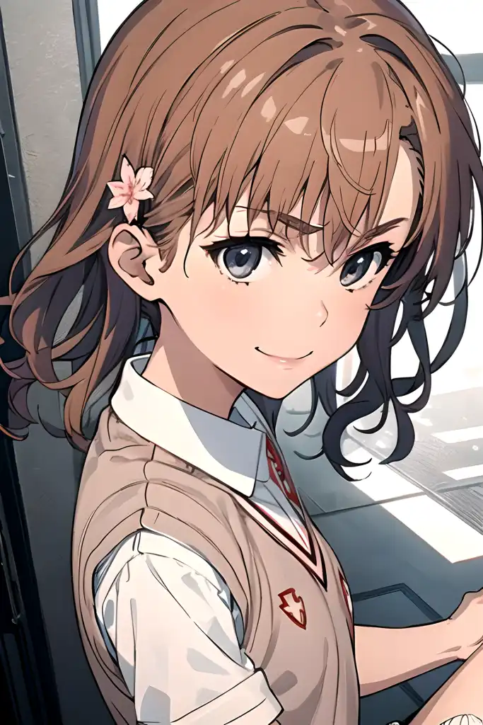 Ai Art: Misaka Mikoto By @shima 