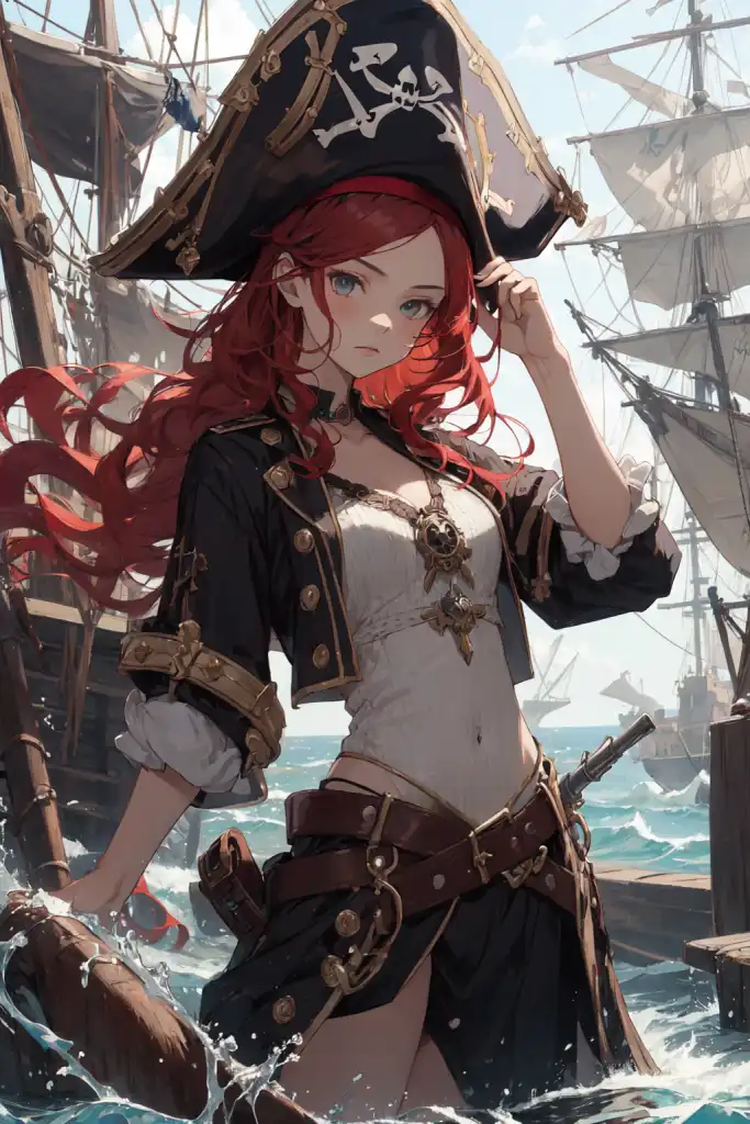 AI Art: Pirate Captain by @Little Monster