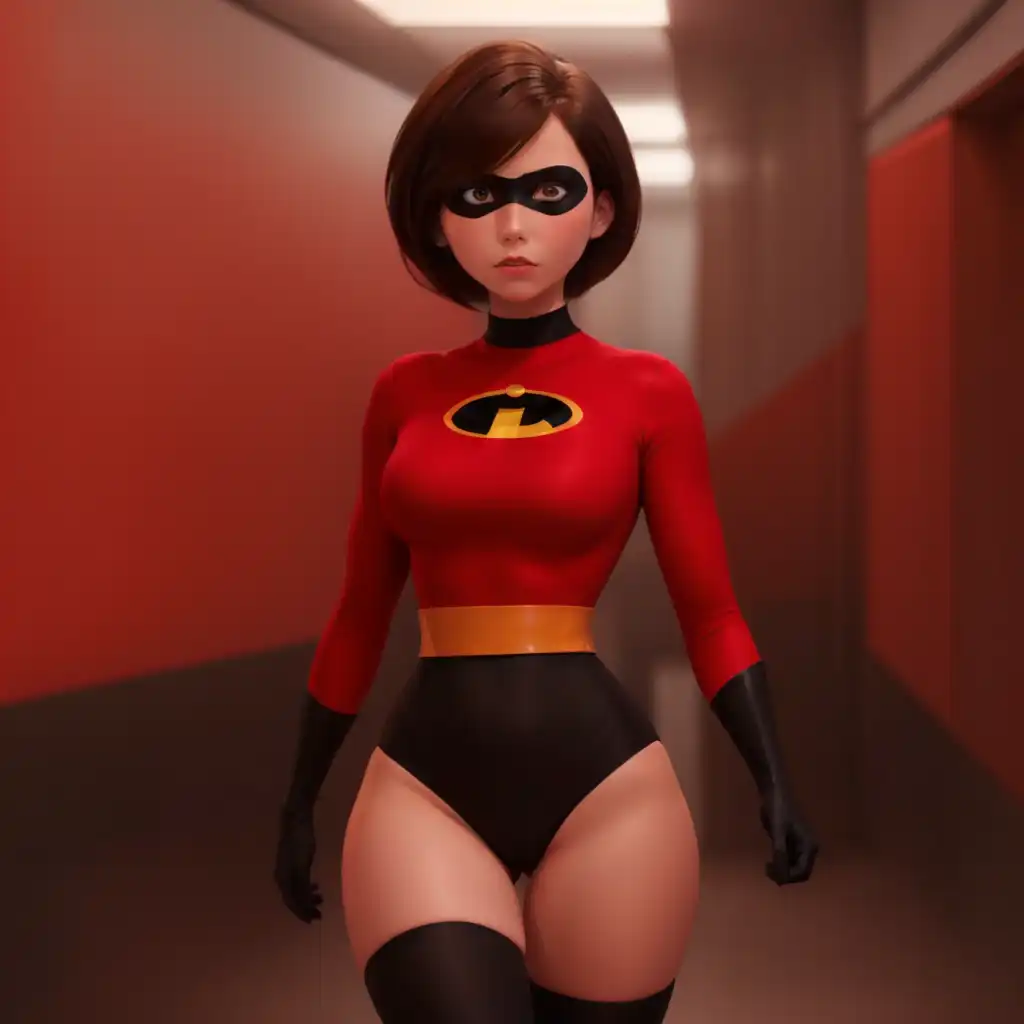 Exploring images in the style of selected image: [Elastigirl] | PixAI