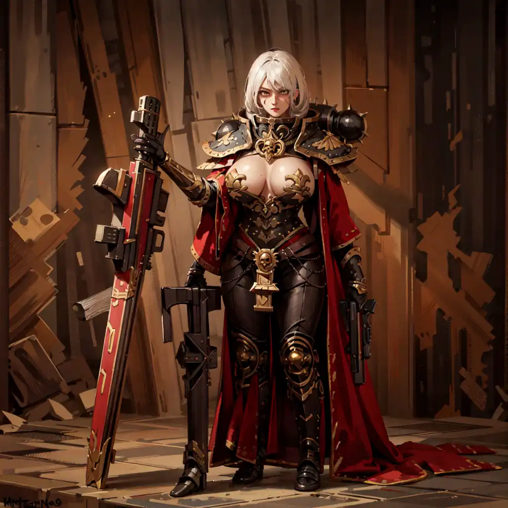 Exploring images in the style of selected image: [SORORITAS QUEEN] | PixAI