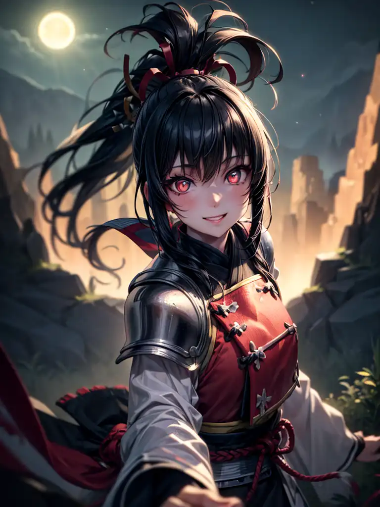 AI Art: Samurai Girl By @w8Dragon8w | PixAI