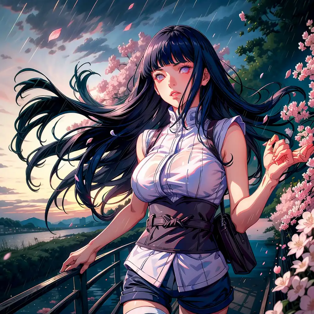 AIイラストLoRA: Hinata Hyuga [日向ヒナタ] - The Last | Naruto | PixAI