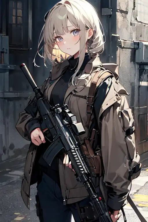 AI Art: Gunslinger Girl by @OKC | PixAI