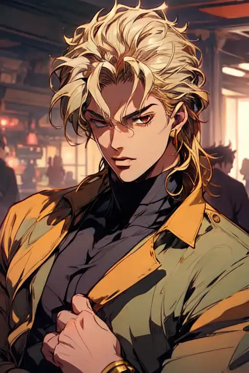 Jojo'S Bizarre Adventure - Dio Brando - 80s Retro