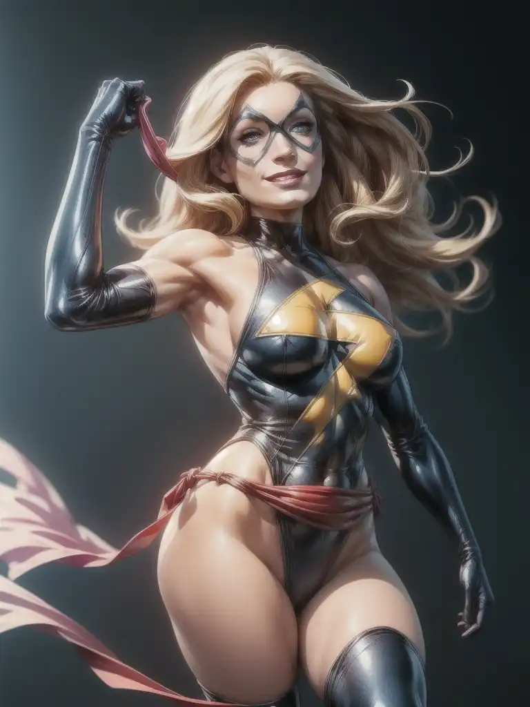 Exploring images in the style of selected image: [Ms Marvel (Carol Danvers)]  | PixAI