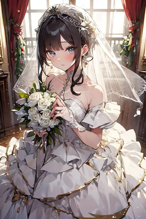 AI Art: 12月の花嫁。23100202 by @OKC | PixAI