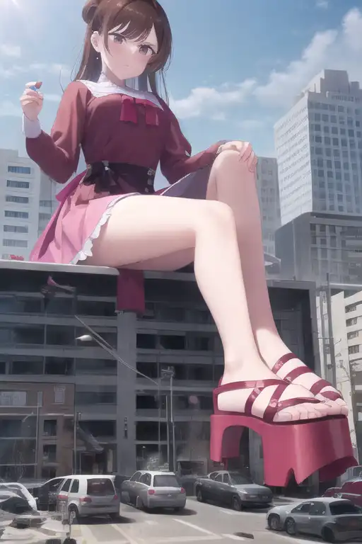 Ai Art Chizuru Giantess By Pepe Hoshino Pixai