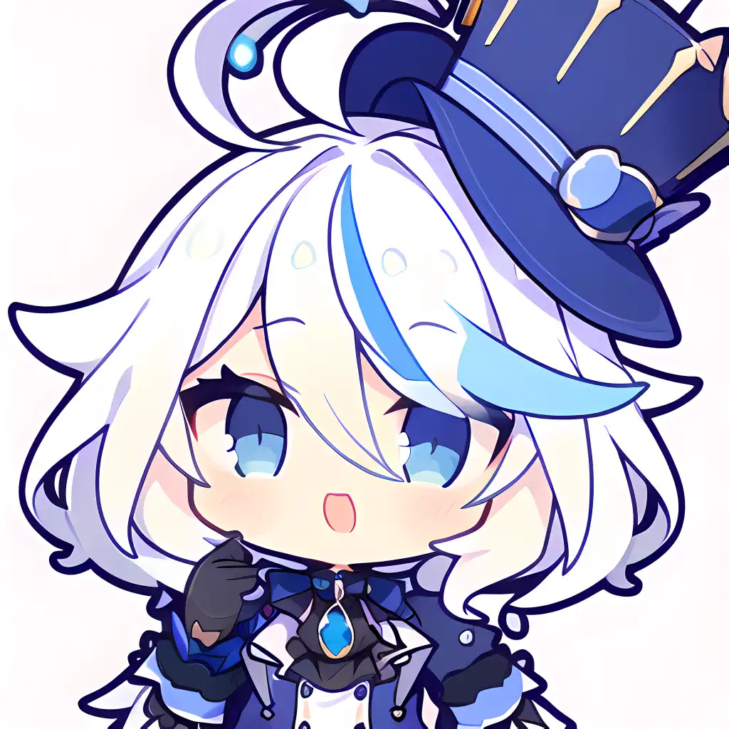 AI Art: chibi Furina by @Chariot | PixAI