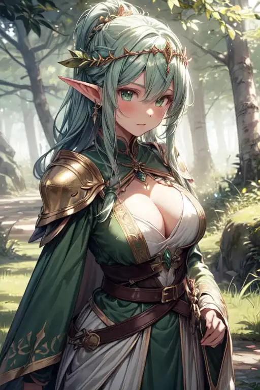 AI Art: elf by @Monkeh