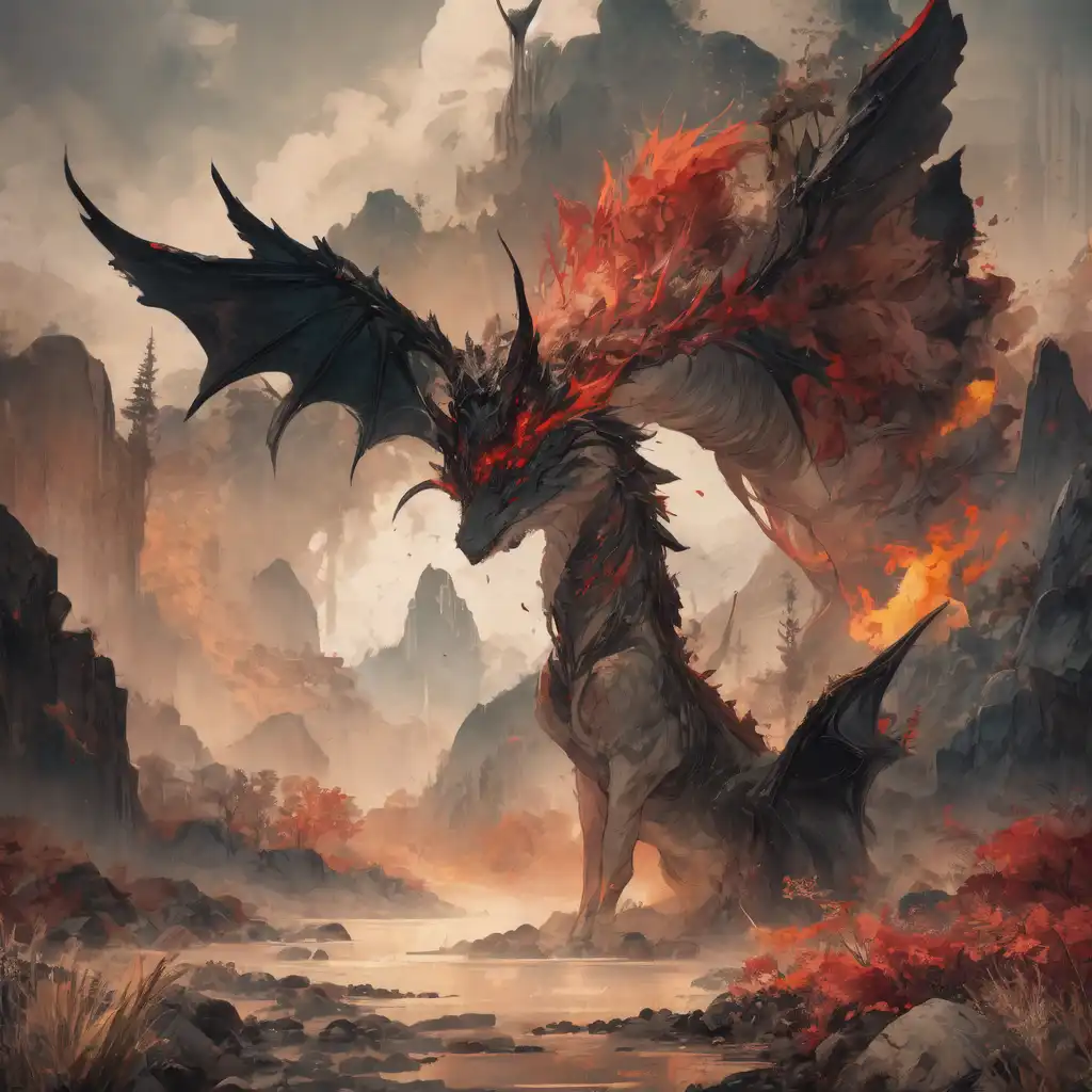 AI Art: dragons by @kujac | PixAI