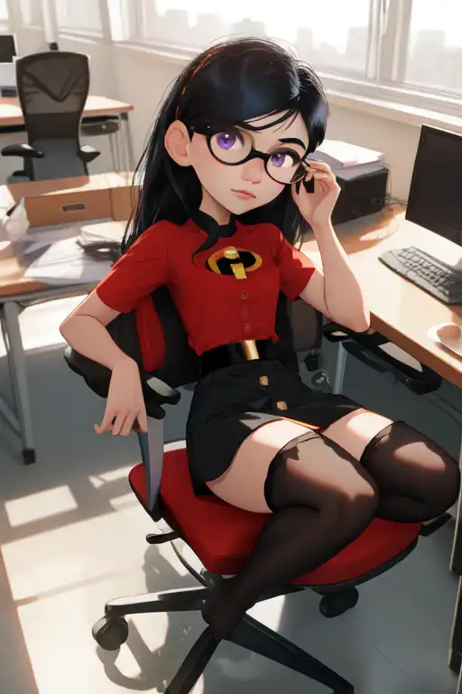 AI Art: violet parr by @noname_bot | PixAI