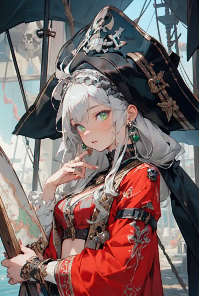 girl pirate anime