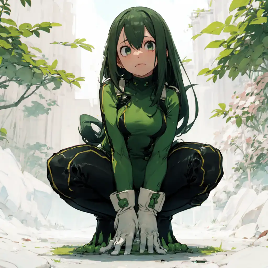 AI Art LoRA Model: Tsuyu Asui | PixAI