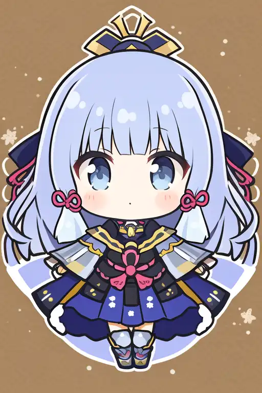 AI Art: chibi ayaka by @ghost141000 | PixAI