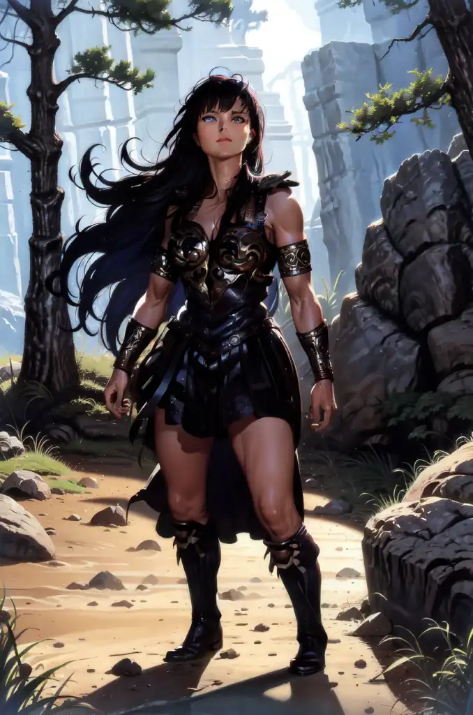 Xena Warrior Princess Jedi ver. 2 — Weasyl