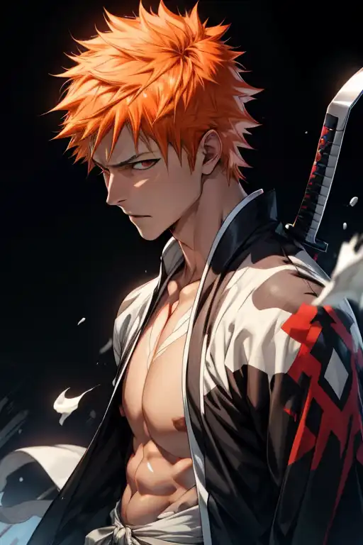 Ichigo kurosaki  Freelance illustrator, Photo and video, Illustration