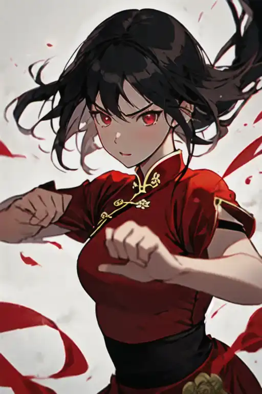 anime kung fu girl