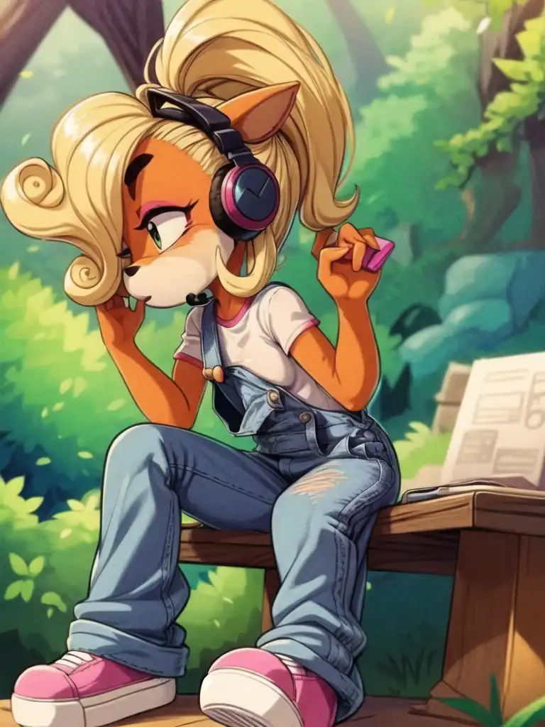 AI Art: Coco Bandicoot vibing by @Áxel Morivan | PixAI