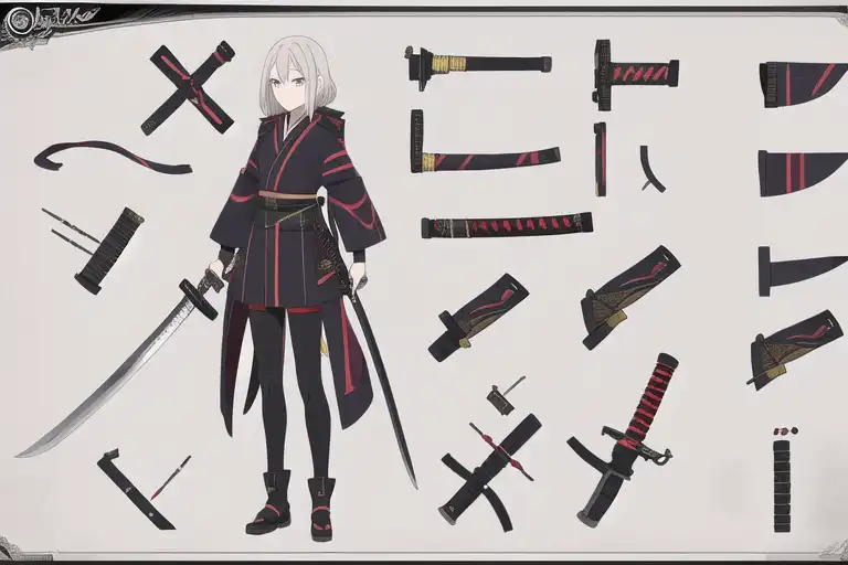 anime weapon design
