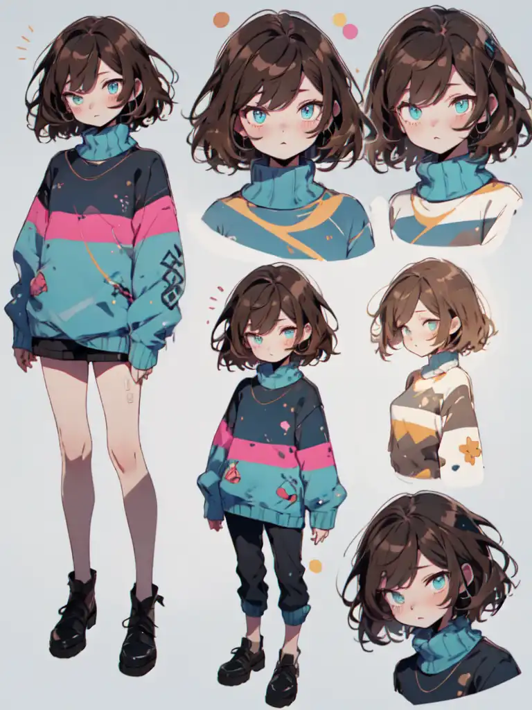 AI Art: Frisk - Undertale by @CEN :V | PixAI