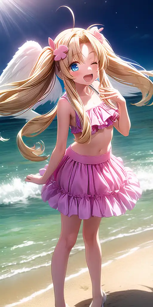 AI Art Filo anime Swimsuit Ver. From The Rising of the Shield Hero by tryu PixAI
