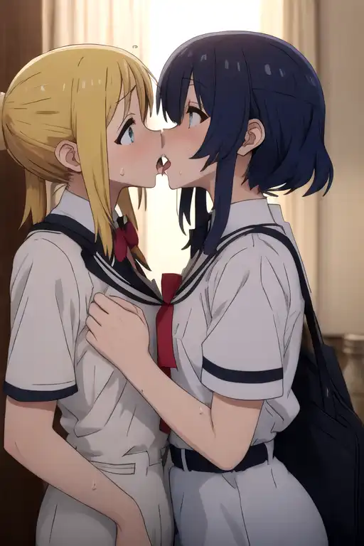 saliva swap  lesbian  