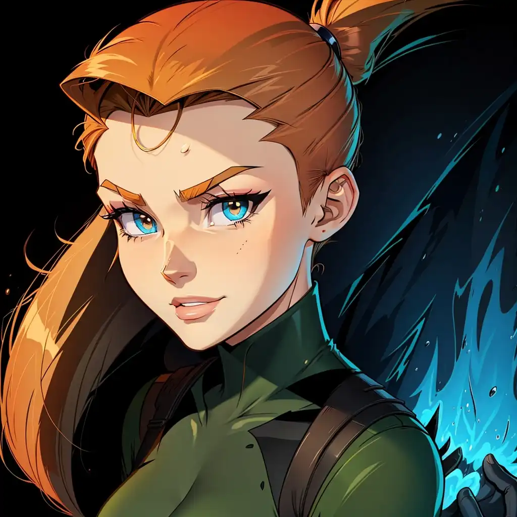 Exploring images in the style of selected image: [Kim Possible] | PixAI