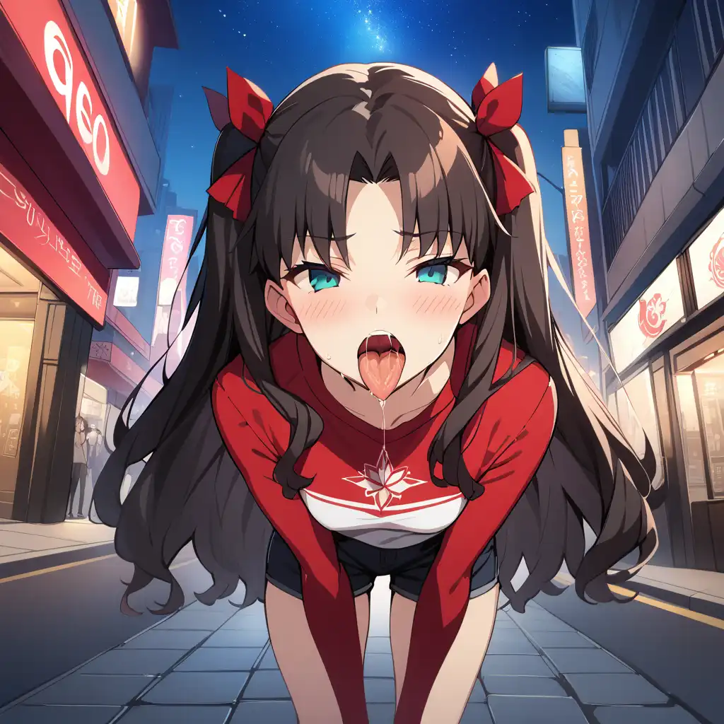 AI Art: Tohsaka Rin by @Gerii4 | PixAI