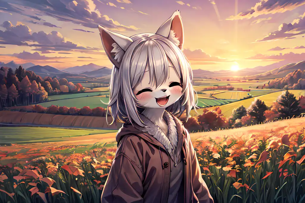 AI Art: catgirl by @Autumn Cloud