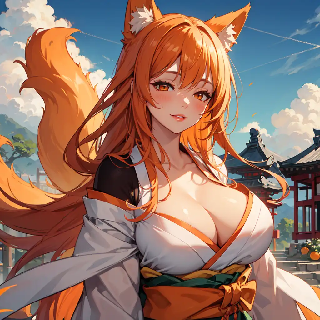 Exploring images in the style of selected image: [kimono fox girl ] | PixAI