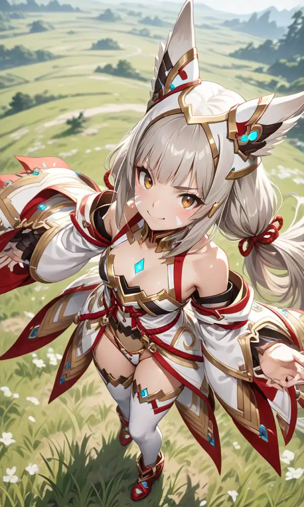 AIイラスト: Nia ニア (Xenoblade2 ゼノブレイド2) 作者 @りょう