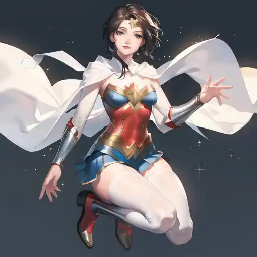 Anime depiction of wonder woman