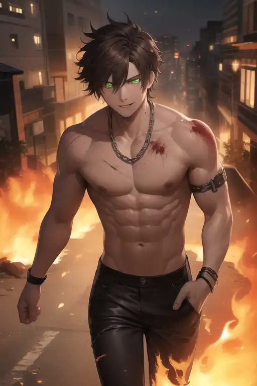 Fire Force - Shirtless Anime Boys