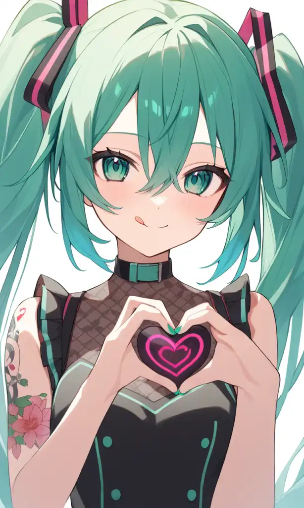 選択した画像のスタイルで画像を探索しています: [「vocaloid」 - Hatsune Mikuの喜び] | PixAI